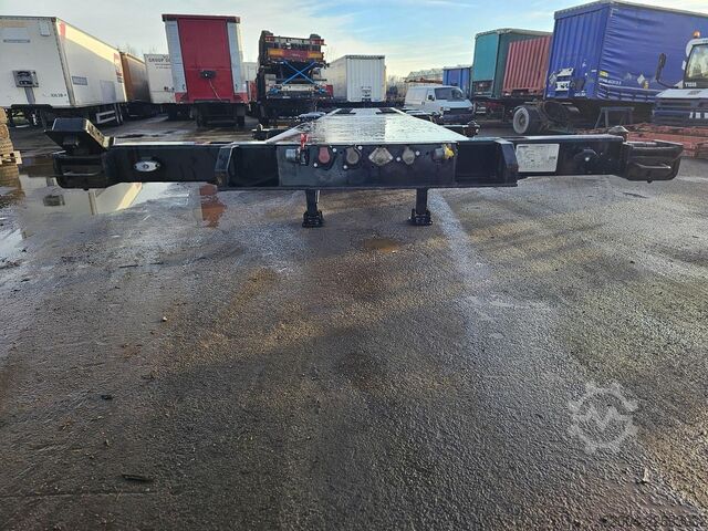 Konténerszállítás OZGUL /GA08XS1 / 2 X EXTENDIBLE CHASSIS /GERMAN TRAIL...