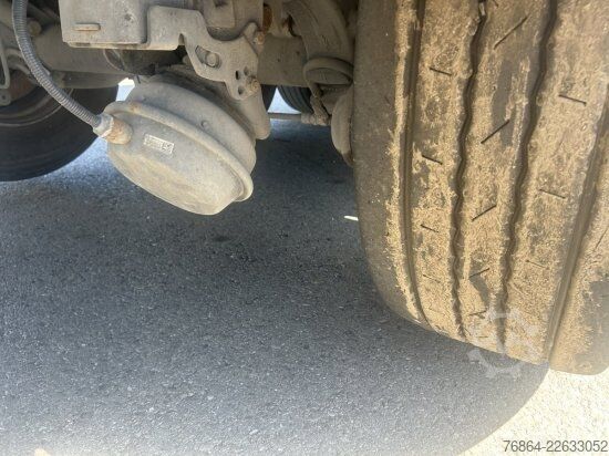 Mozgópadlós félpótkocsi KNAPEN K100/KT01, 10 MM, LIFTACHSE,FUNK  UNFALLSCHADEN