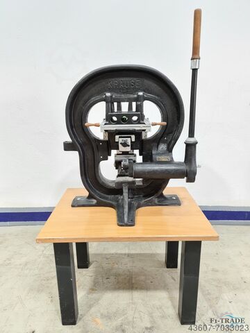 Prensa de estampación en caliente Krause FNP