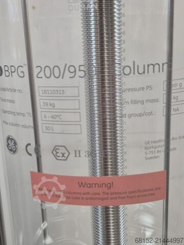 GE Healthcare BPG 200/950 Axichrom kolonne GE Healthcare BPG 200/950