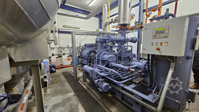 Ammoniak kylmaskinrum set GEA GRASSO