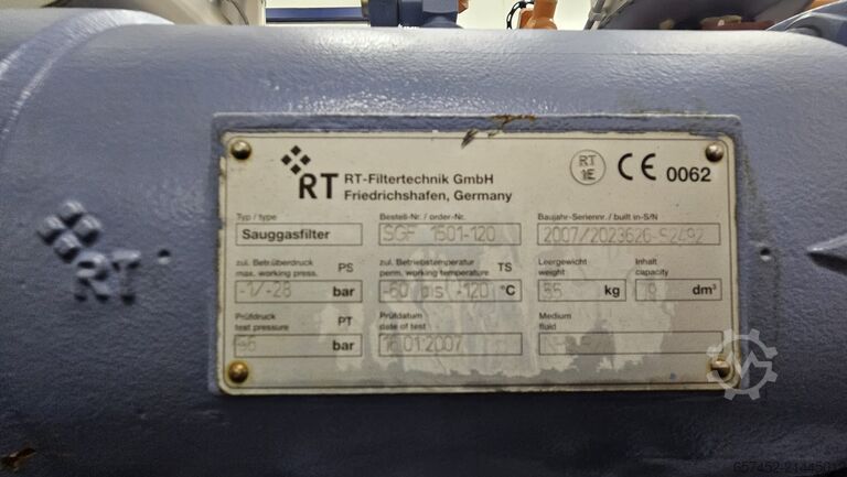 Ammoniak kylmaskinrum set GEA GRASSO