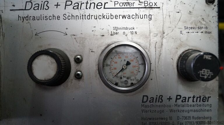 Bandsåg Daiß + Partner HBA 320 SG Power-Line