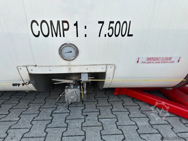 Container cisternă Van Hool 20FT SWAP BODY / 30.600L / 3 comp (7.500L + 15...