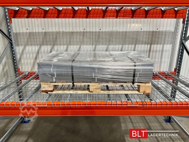 Palette Auflagegitter für Palettenregale 270x110 cm ,1000kg pro Gitter , 3-Teilig