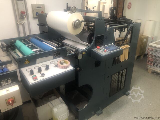 Machine de pelliculage avec UV ponctuel en ligne Autobond Autobond Micro 52 TH-SUV