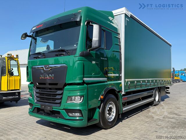 Vrachtwagen met zeildoek MAN 18.470 / 19 PALLETS / NEW MODEL