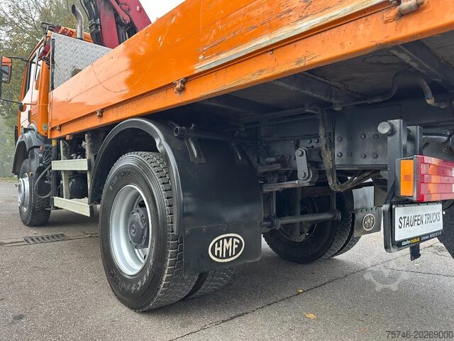 Vrachtwagen met kraan Mercedes-Benz SK 1824 AK*4x4*HMF 1253 K4 B3*Seilwinde