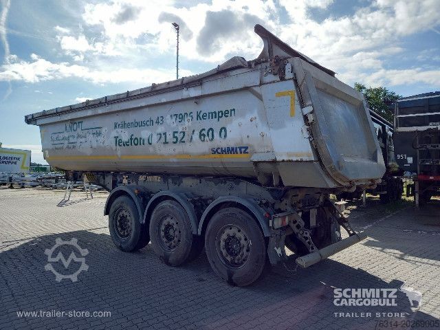 Kippers oplegger Schmitz Cargobull Kipper Stahlrundmulde 25m³