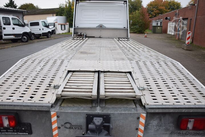 Βαν μεταφοράς αυτοκινήτων Mercedes-Benz Atego 818 Abschepp. Seilwinde AHK Klima Liege