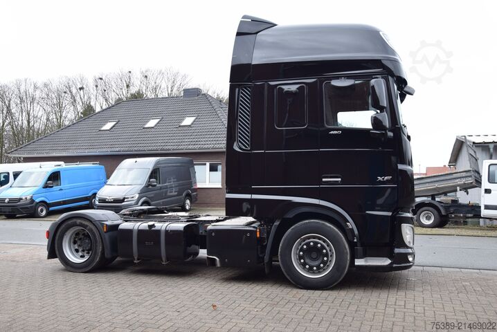 Ελκυστήρας μεγάλου όγκου Daf XF 480 Low Liner Mega Hubsattelplatte ACC