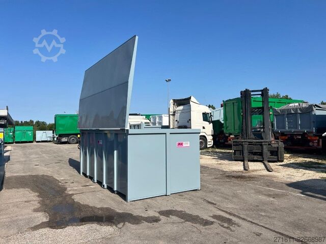 Afzetcontainer  CONTENITORE PER RIFIUTI CON COPERCHIO