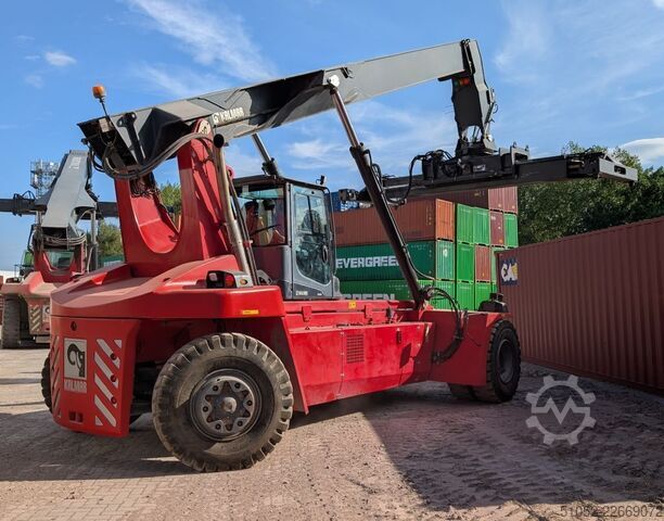 Leercontainer Reachstacker Kalmar DRG100-54S6