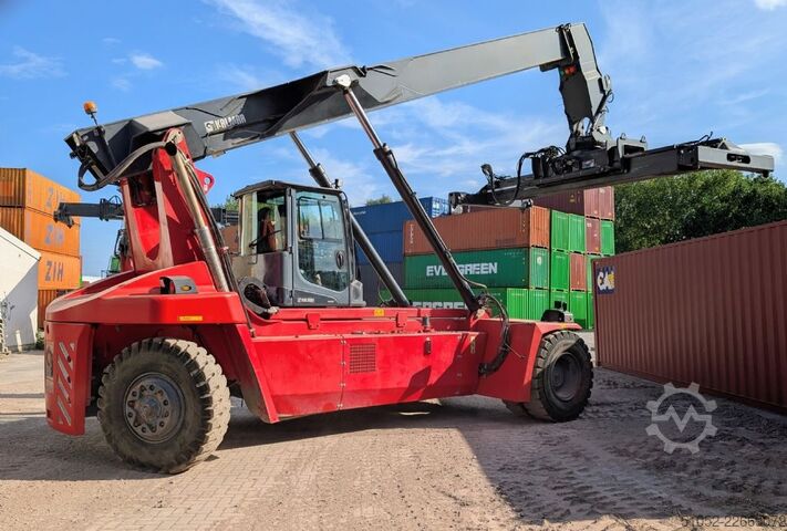 Leercontainer Reachstacker Kalmar DRG100-54S6