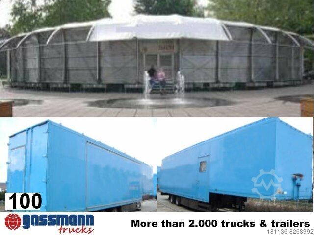 Özel amaçlı kamyon WILLE, mobile Ausstellungshalle