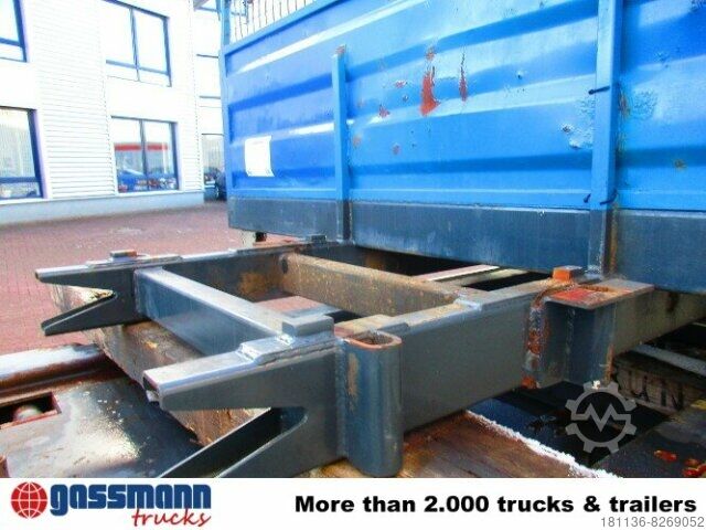 Düz kasa kamyon - Pritschen-Aufbau
