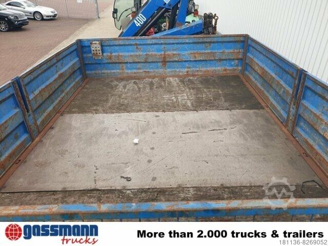 Düz kasa kamyon - Pritschen-Aufbau