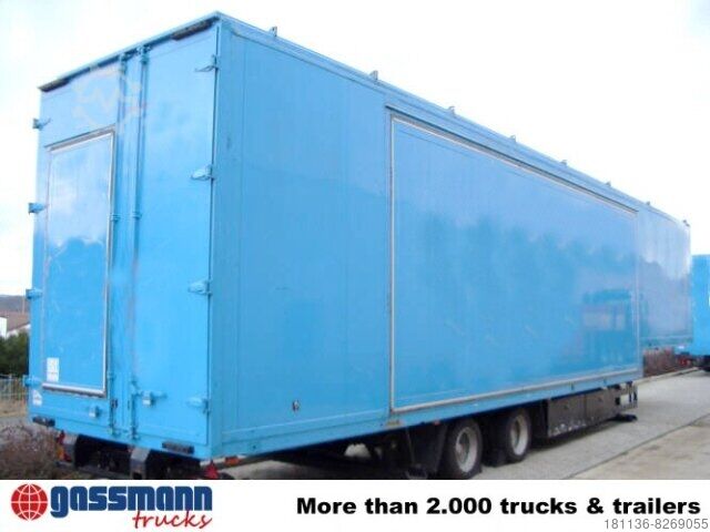 Ημιρυμουλκούμενο κουτί Wille WILLE SAK17 mobile Austellungshalle Mega Jumbo