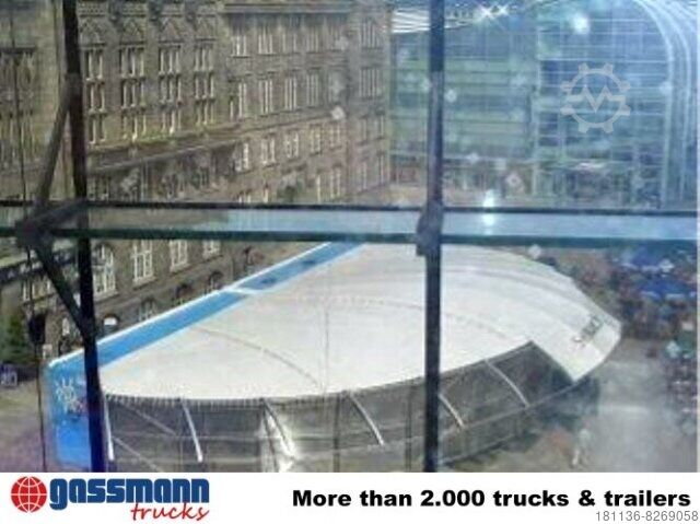 Dobozos félpótkocsi Wille WILLE SAK17 mobile Ausstellungshalle Mega Jumbo