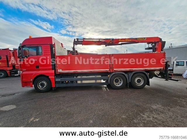 Vrachtauto met open laadbak MAN TGX 26.540 6x2LL Palfinger 20.501 L *Motor Neu