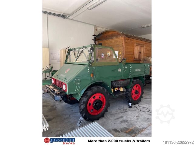 Přizpůsobená dodávka Unimog Unimog 2010, 401/51 inkl. Anhänger