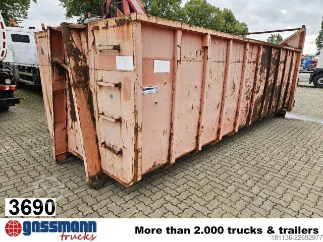 Hákový kontejner  Abrollcontainer mit Flügeltür ca. 26m³