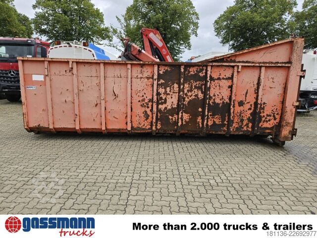Hákový kontejner  Abrollcontainer mit Flügeltür ca. 26m³