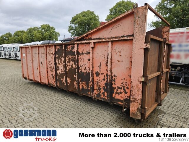 Hákový kontejner  Abrollcontainer mit Flügeltür ca. 26m³