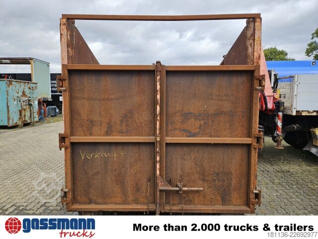 Hákový kontejner  Abrollcontainer mit Flügeltür ca. 26m³