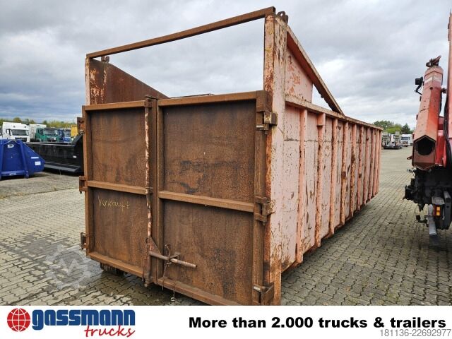 Hákový kontejner  Abrollcontainer mit Flügeltür ca. 26m³