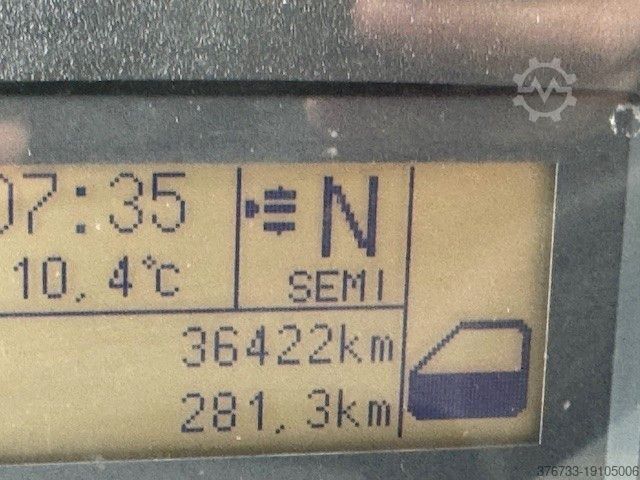 Vrachtwagen met bakwagen IVECO ML75E16/P E6 RS 3690 Koffer LBW nur 37TKM