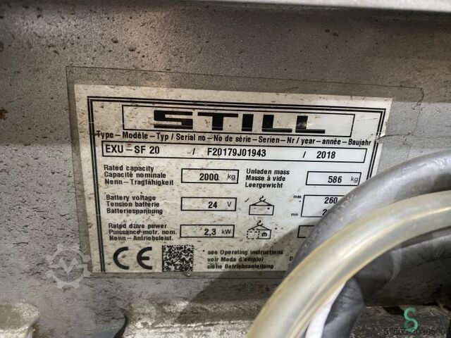 Niederhubwagen Still EXU-SF20