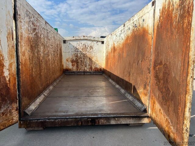 Afzetcontainer  CONTAINER SCARRABILE USATO A CIELO APERTO STAGNO