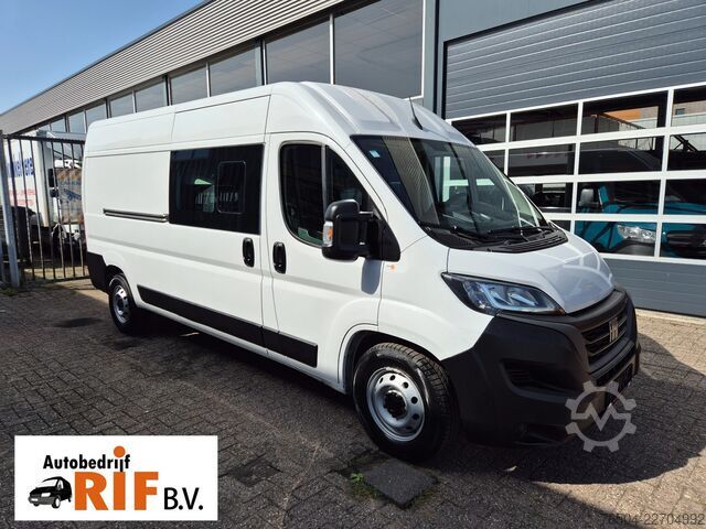 Bestelwagen dubbele cabine Fiat Ducato 2.2D L3H2/ DC 6pers/ Airco/ Navi/ Camera