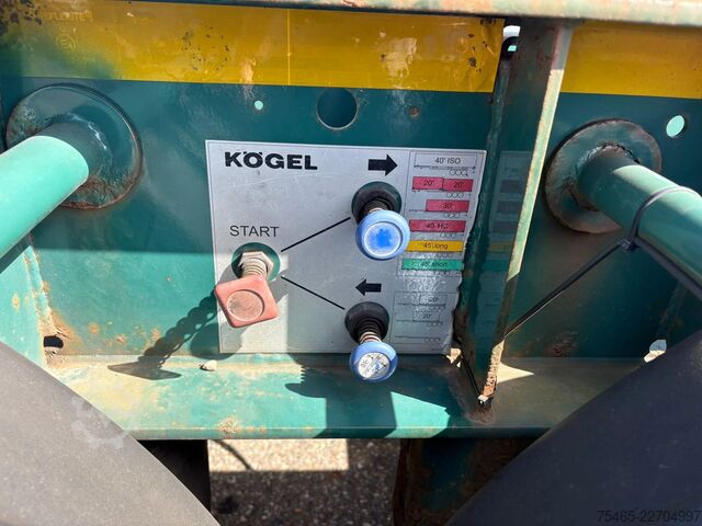 Containervervoer Kögel SW24 SW 24
