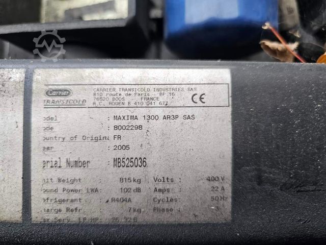 Hűtő félpótkocsi SCHMITZ CARGOBULL City Tiefkühler, Carrier Maxima 1300