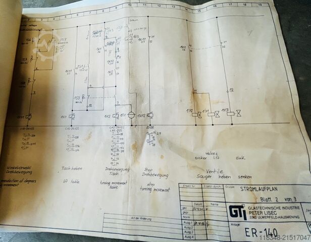 Maszyna do produkcji szyb zespolonych Lisec ER-140