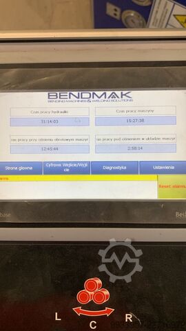 Lemezmeghajlító gép BENDMAK PRO 120