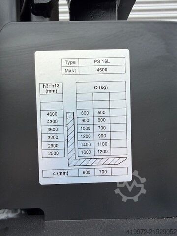 Pedestrian Stacker Noblelift PS16L