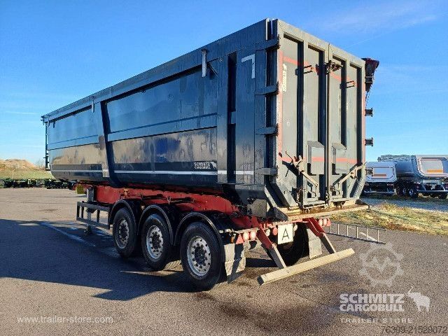 Tipper semitrailer Schmitz Cargobull Kipper Stahlrundmulde 51m³