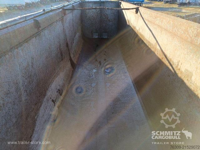 Tipper semitrailer Schmitz Cargobull Kipper Stahlrundmulde 51m³