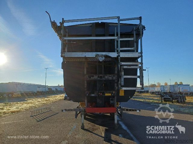 Tipper semitrailer Schmitz Cargobull Kipper Stahlrundmulde 51m³