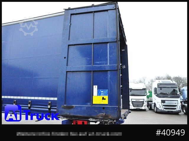 Cserélhető felépítmény platóval és ponyvával KRONE Wechselbrücke 7,45, Code XL, Bordwand, neue Plane