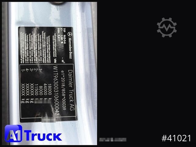 Tipbil MERCEDES-BENZ Actros 1848,  Meiller AK12T Funk Retarder Standklima