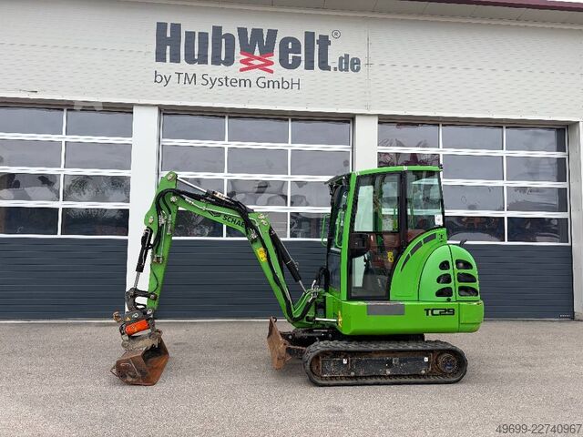 Miniexcavadora Schaeff TC29 Minibagger mit Powertilt