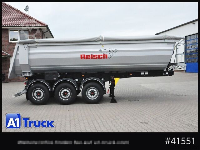 Damperli yarı römork REISCH Steelpipe-R 26m³ NEU Stahl Lift SAF Hardox
