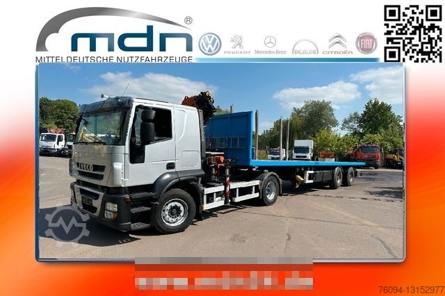 Tractor estándar IVECO Stralis 420 Atlas KRAN 17m FUNK