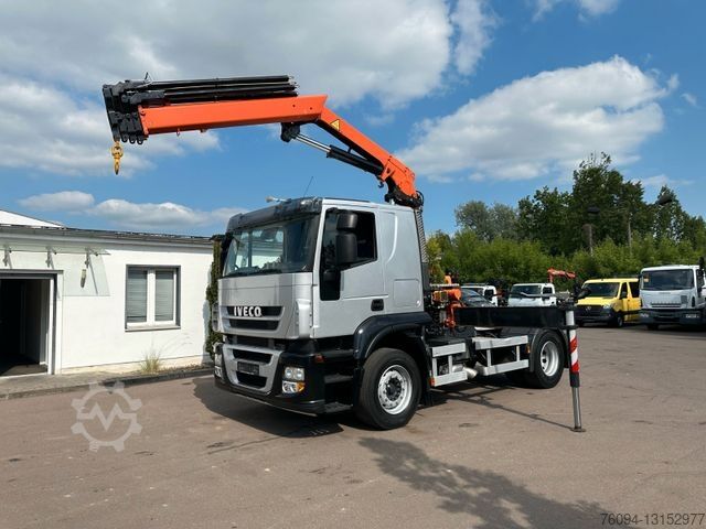 Tractor estándar IVECO Stralis 420 Atlas KRAN 17m FUNK