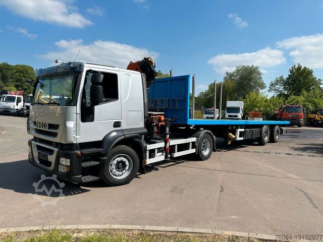 Tractor estándar IVECO Stralis 420 Atlas KRAN 17m FUNK