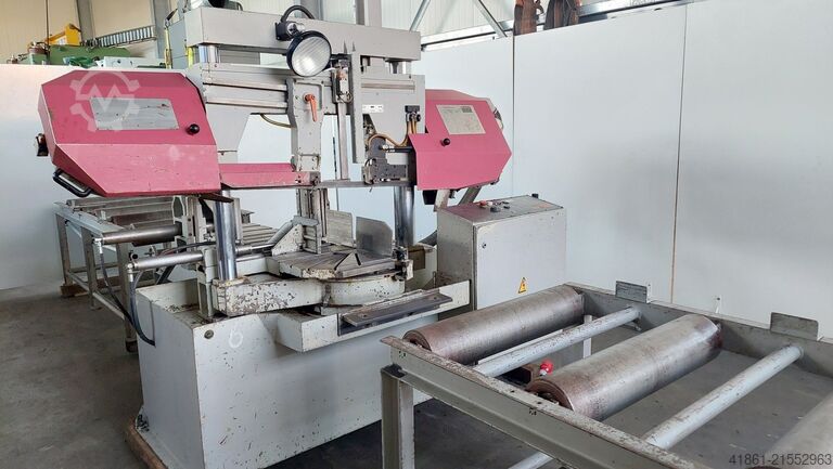 Hydraulic mitre band saw automatic machine BEHRINGER HBP 313 AG